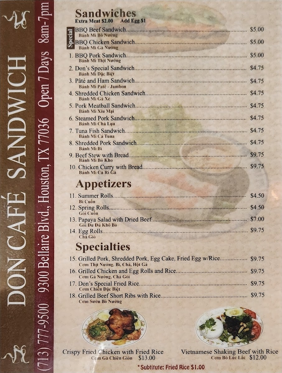 Don Cafe Menu - Image 4